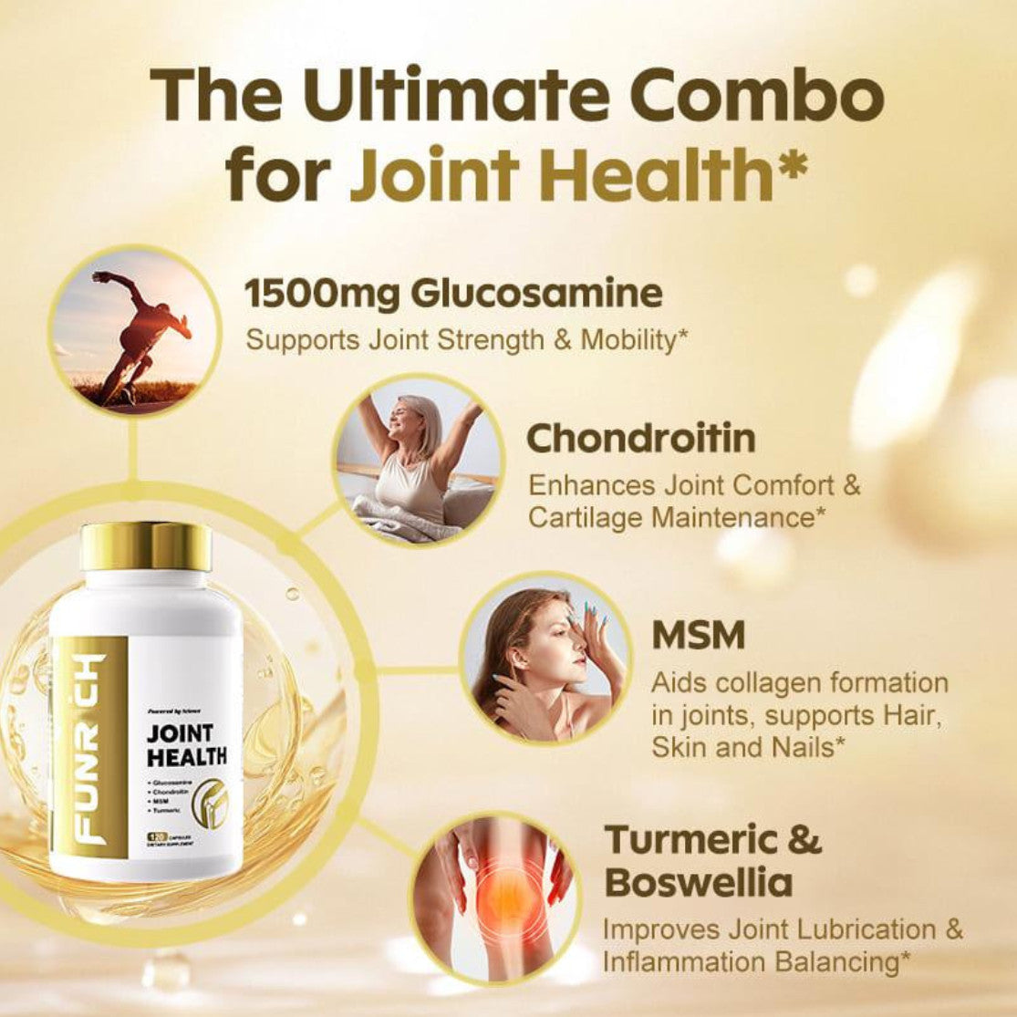 Joint Health Formula-Joint Support120 Capsules,Plus Advanced Mobility& Comfort Formula