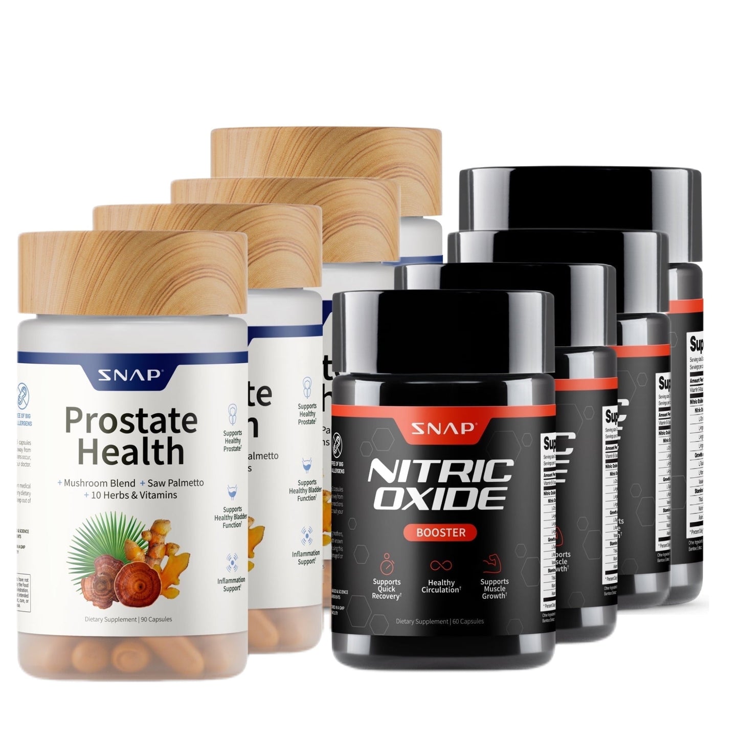 Snap Supplements Prostate & Bladder Complex Extra Strength Prostate & Bladder Health Support – Dietary Supplement
