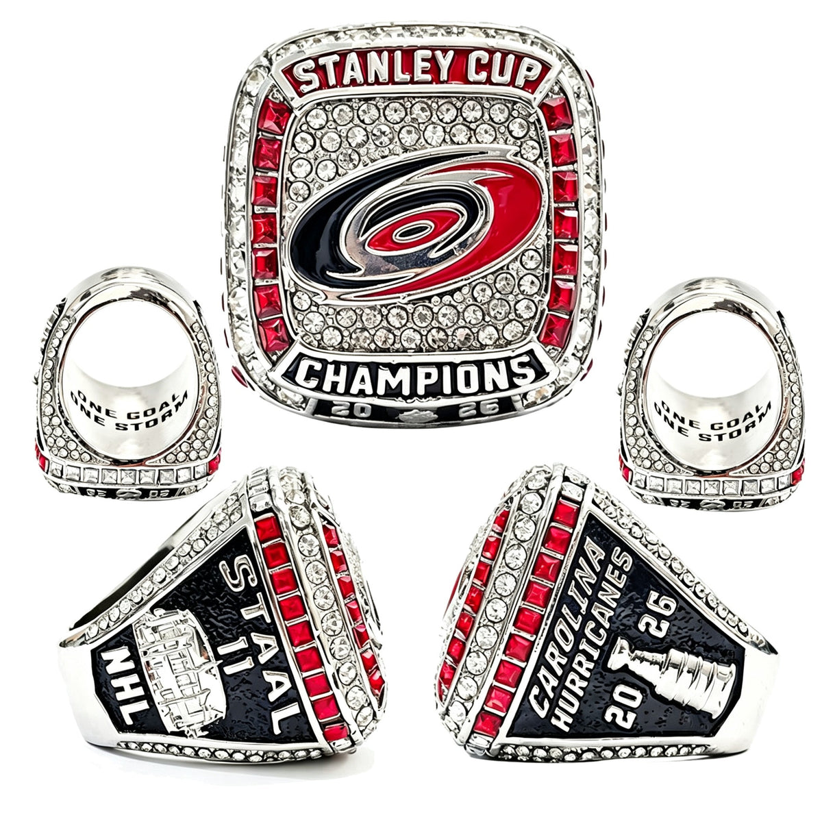 Carolina Hurricanes Championship Ring – Hockey Fan Replica Collectible