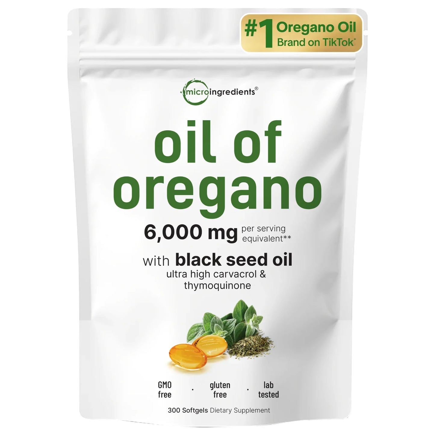 Fresh Extract Immune Support: Oregano Oil & Black Seed Oil Synergy