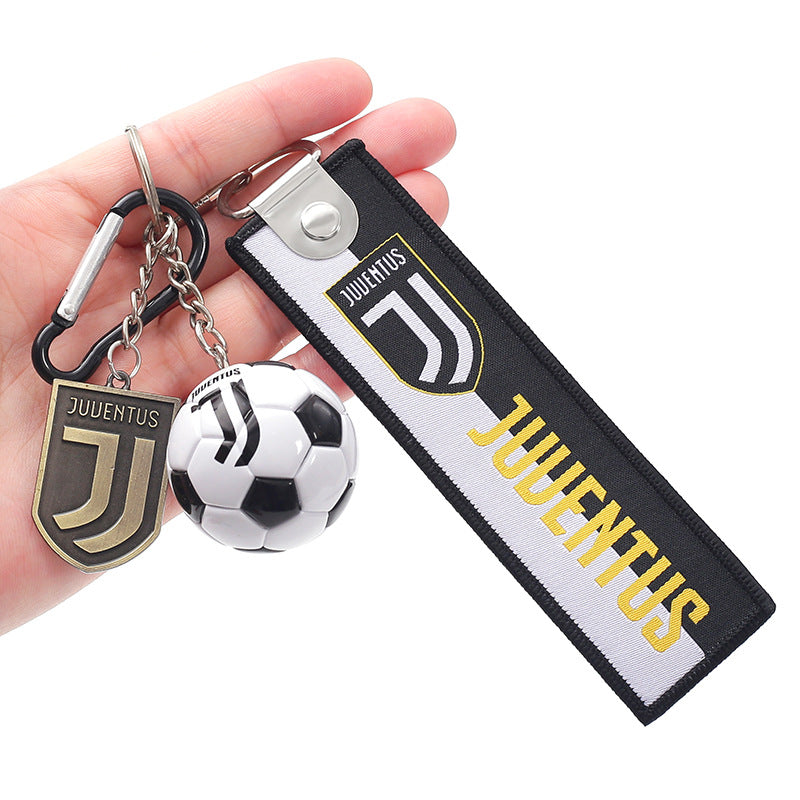 Football Club Keychain | Fan Badge Collectible
