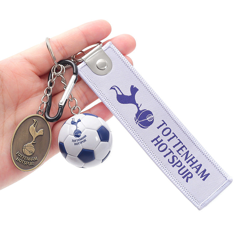 Football Club Keychain | Fan Badge Collectible