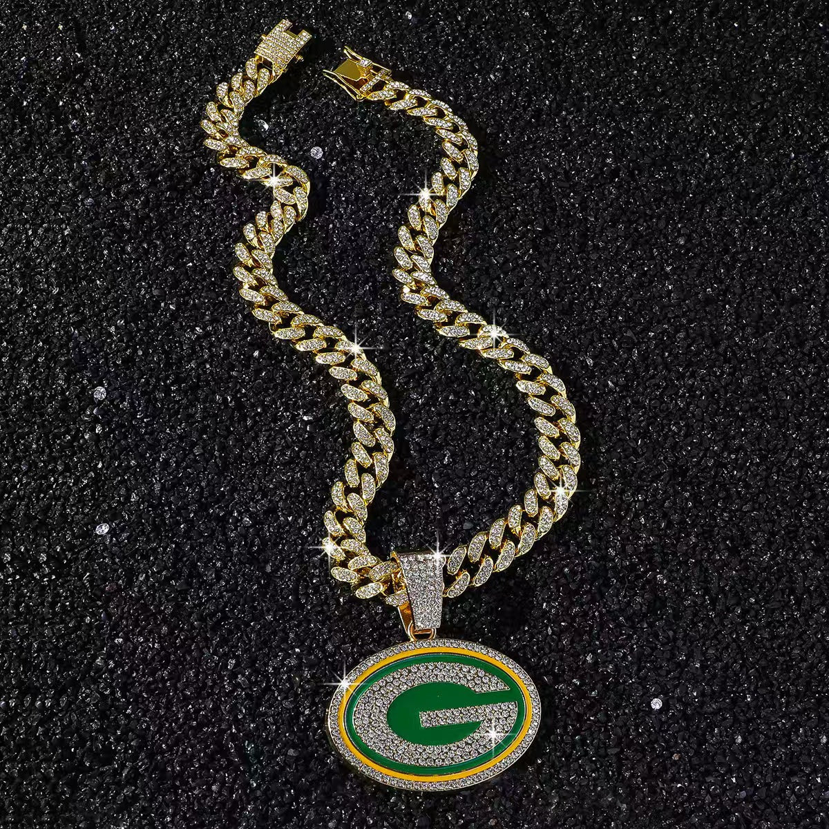 🔥 LAST DAY: Up to 50% OFF – NFL Team Pride Gem Chain Necklace