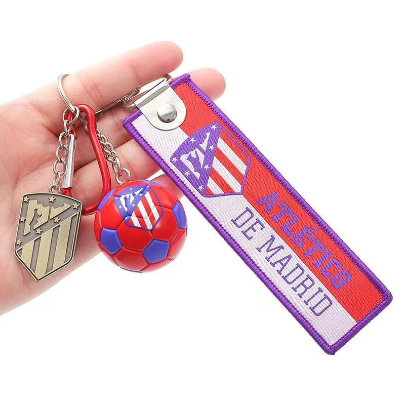 Football Club Keychain | Fan Badge Collectible